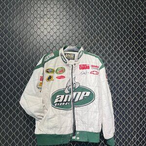 🏁 AMP Energy NASCAR Racing Jacket – Dale Earnhardt Jr. – National Guard –